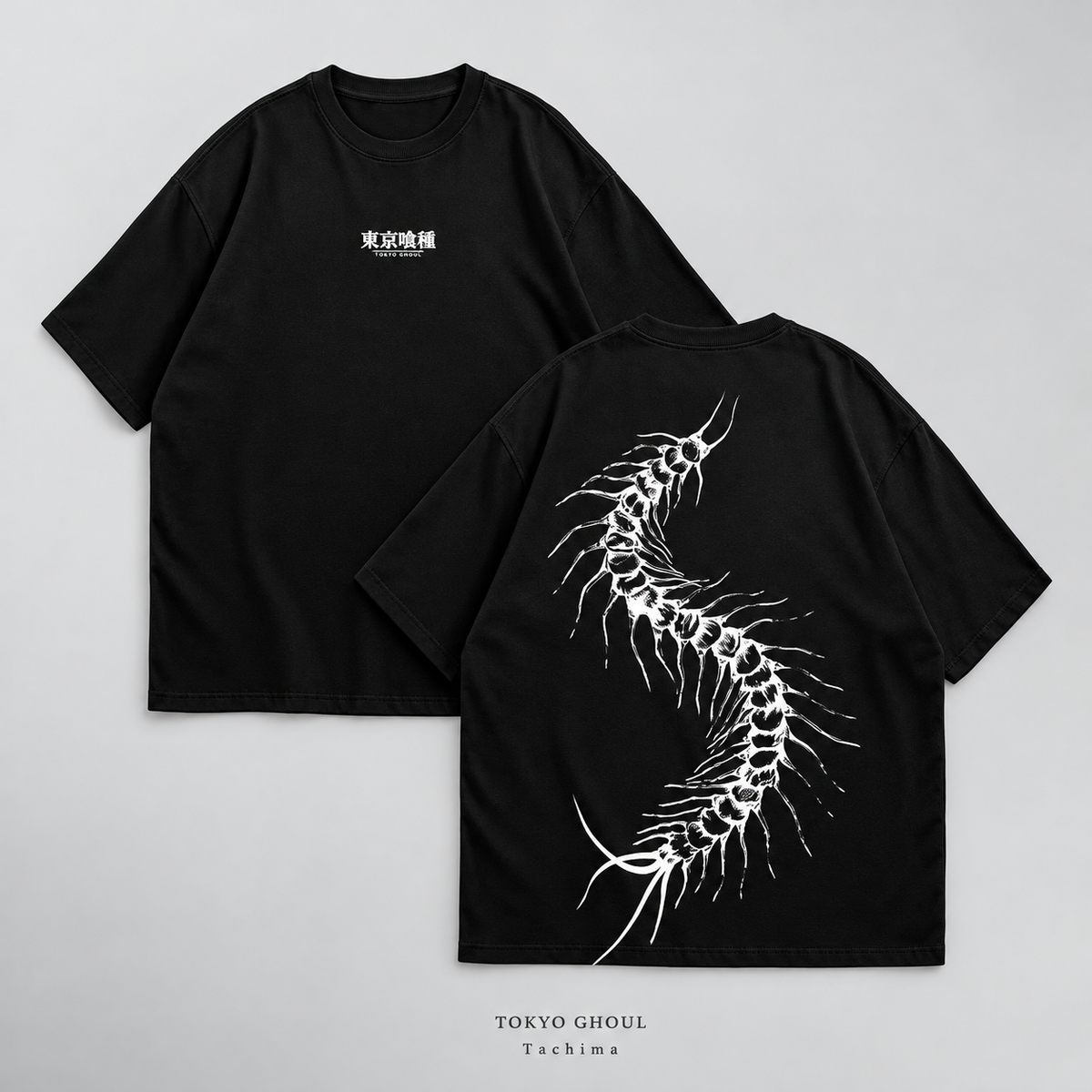 Tokyo Ghoul Centipede Minimal · Negro