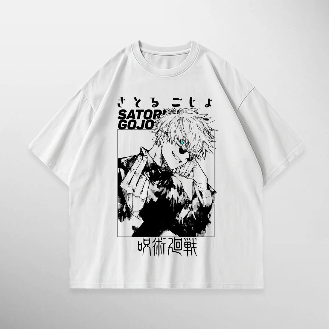 Gazzabini Tees Gojo Icon blanca