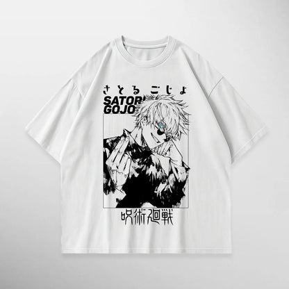Gazzabini Tees Gojo Icon blanca