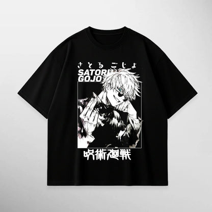 Gazzabini Tees Gojo Icon negra