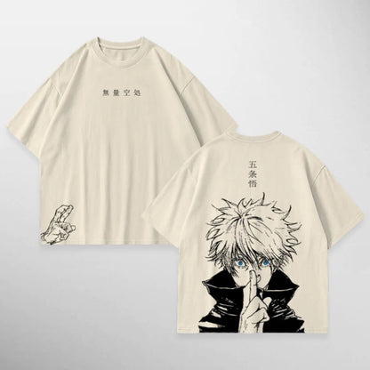Gazzabini Tees Gojo Unlimited Void beige