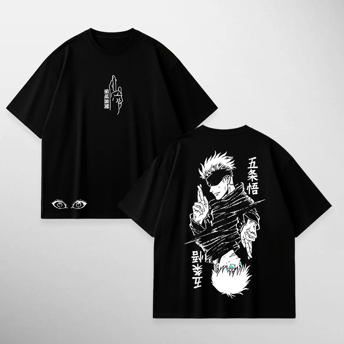 Gazzabini Tees Gojo Reverse negra