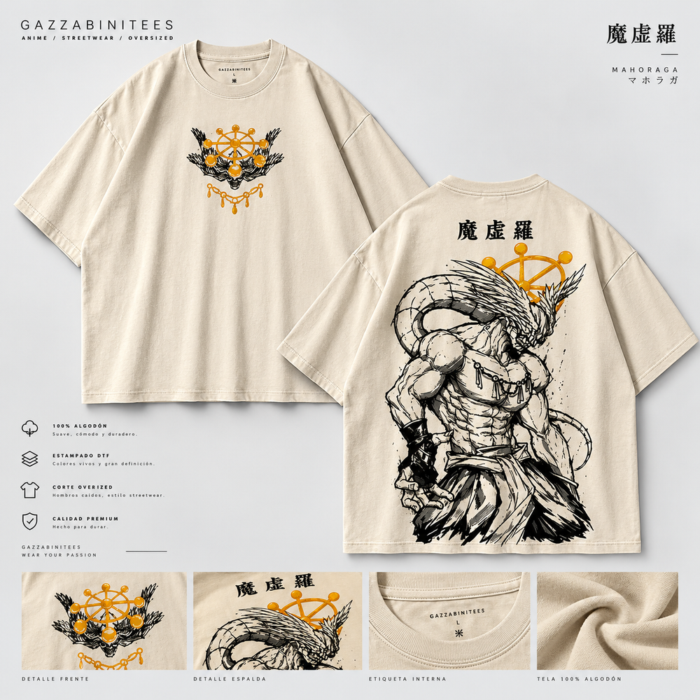 Remera Jujutsu Kaisen — Mahoraga