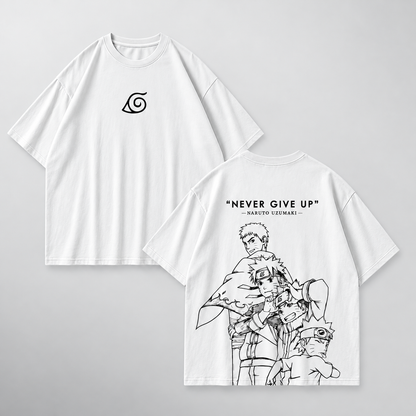 Naruto Never Give Up · Blanco