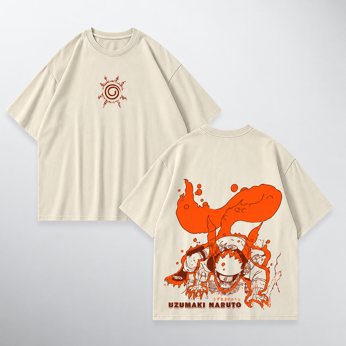 Naruto Uzumaki Orange · Beige