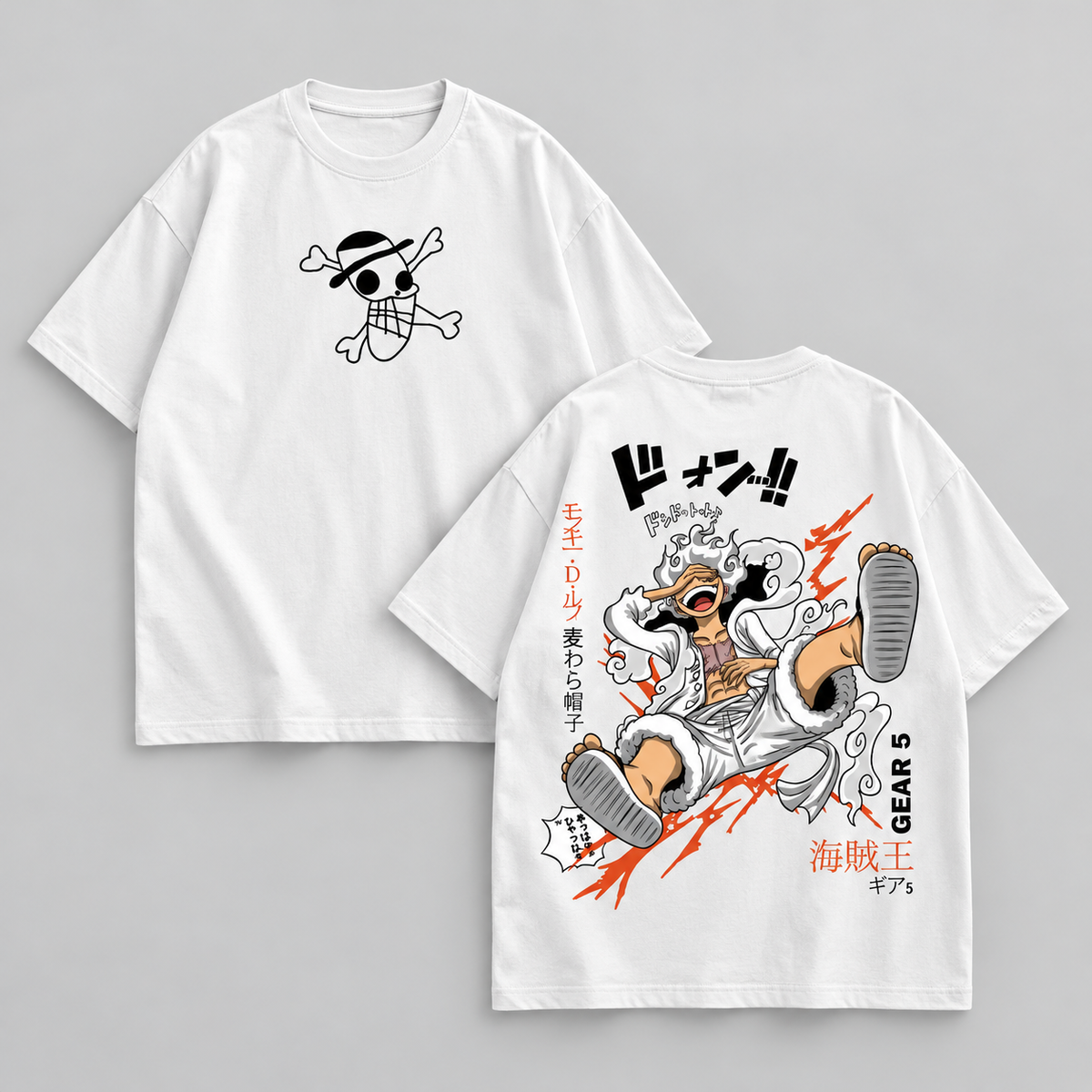 Luffy Gear 5 · Blanco
