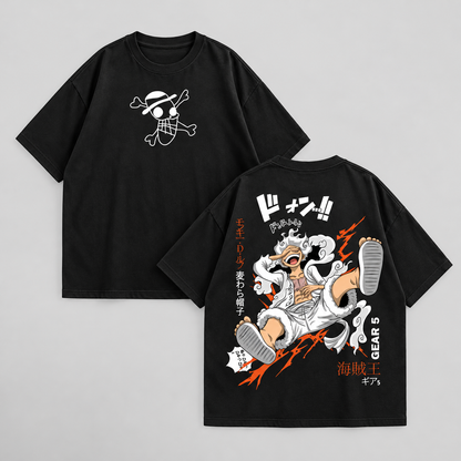 Luffy Gear 5 · Negro
