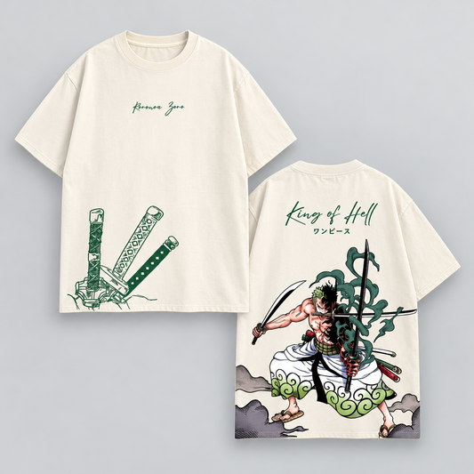 Zoro Espadas Verdes · Beige