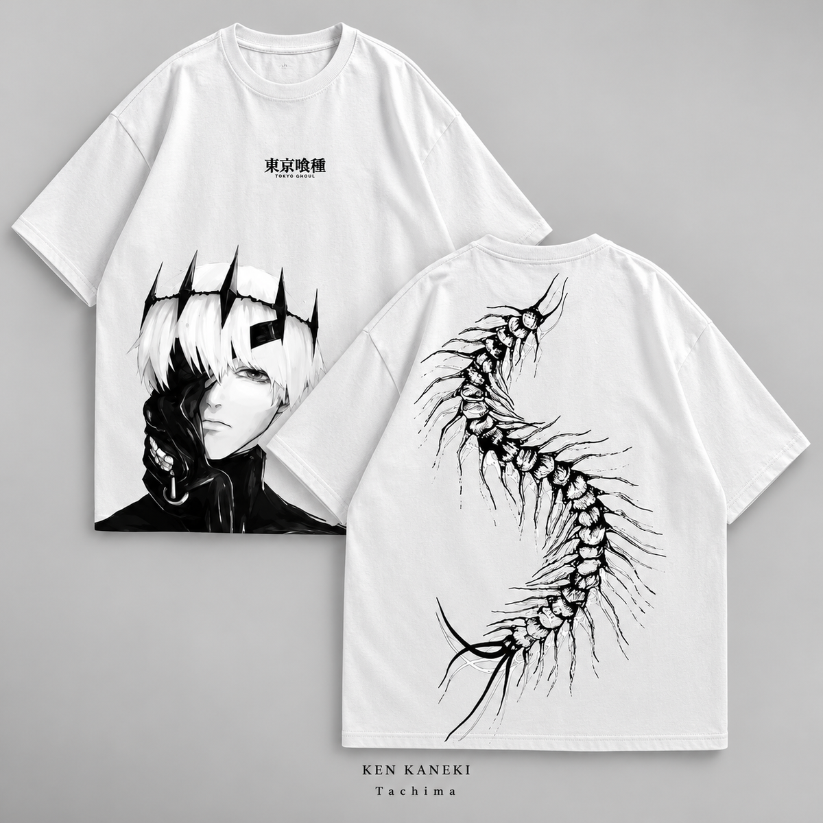 Ken Kaneki Centipede · Blanco