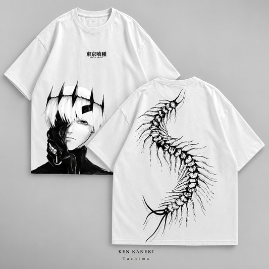 Ken Kaneki Centipede · Blanco