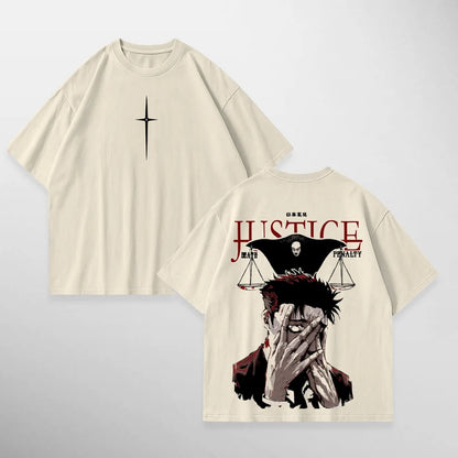Gazzabini Tees Higuruma Justice beige