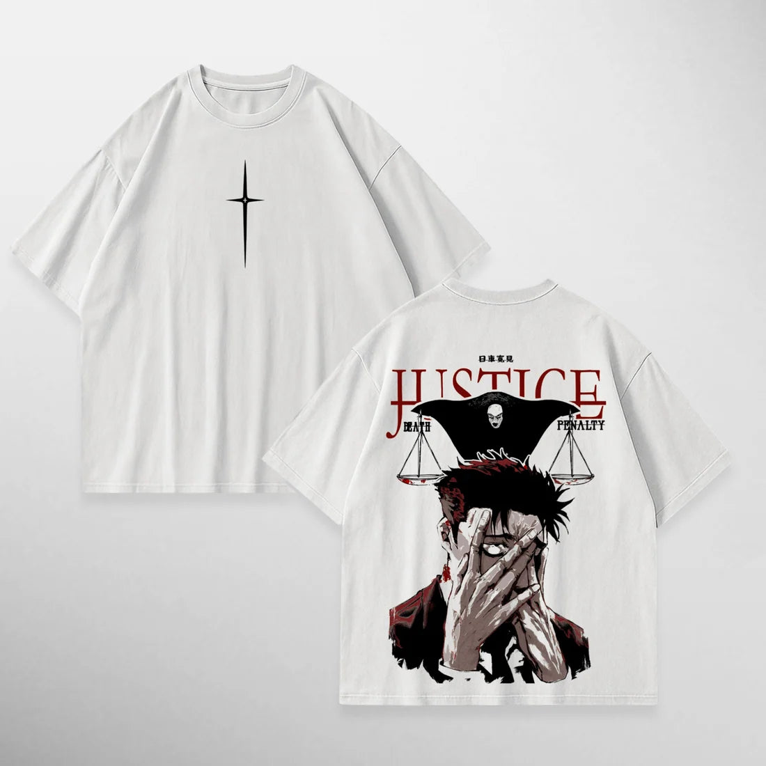 Gazzabini Tees Higuruma Justice blanca