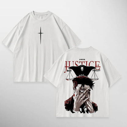 Gazzabini Tees Higuruma Justice blanca