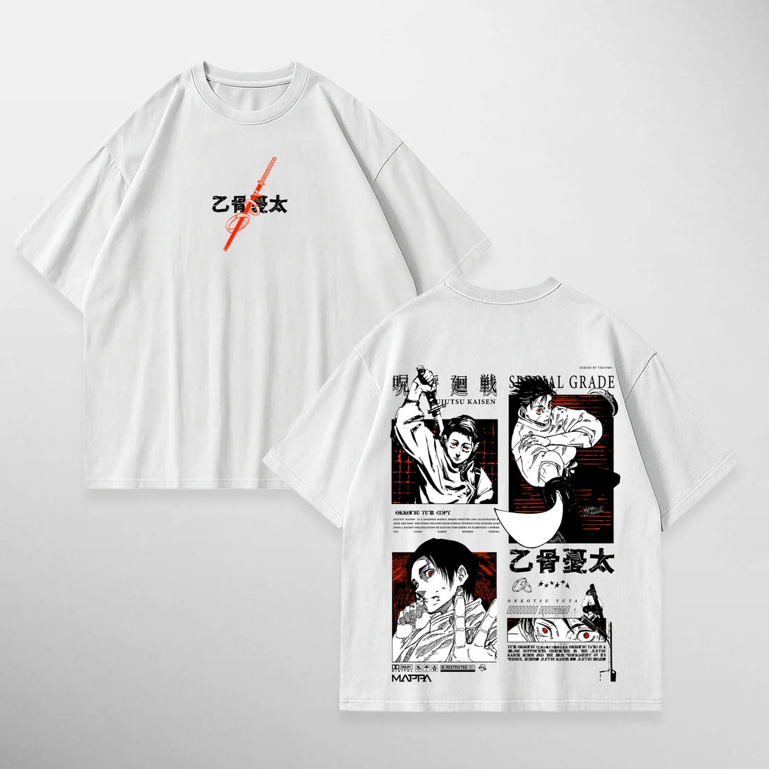 Gazzabini Tees Yuta Special Grade blanca